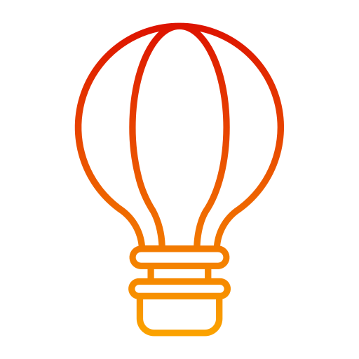 globo aerostático icono gratis