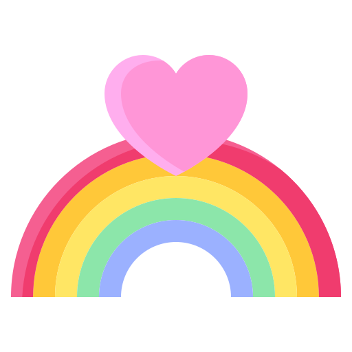 Rainbow Generic color fill icon