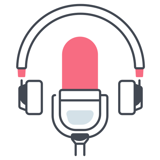 팟캐스트 무료 아이콘