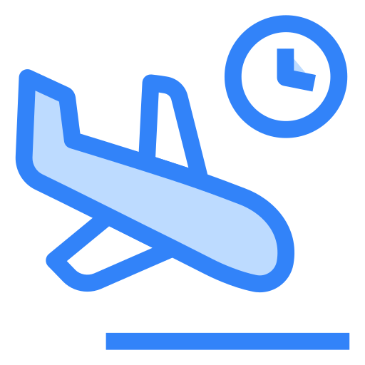 Airplane Generic color lineal-color icon