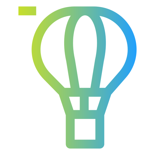 balão de ar quente grátis ícone