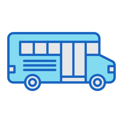 Ônibus escolar grátis ícone Ônibus escolar grátis ícone