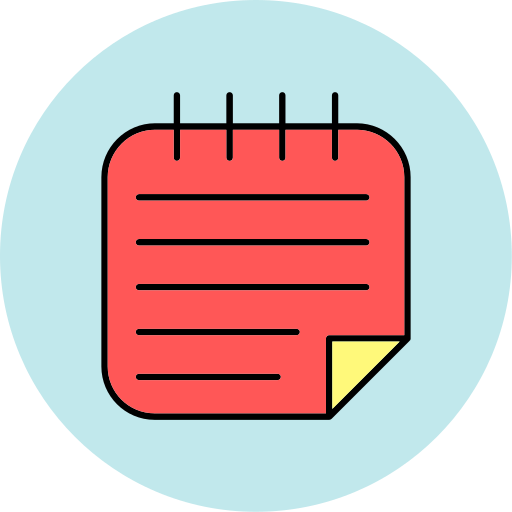 Sticky notes - free icon