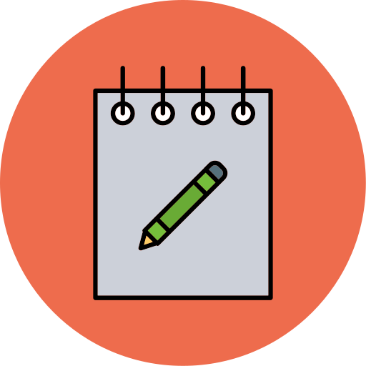 Edit document - Free education icons