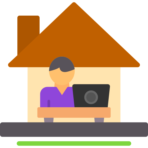 work from home icono gratis