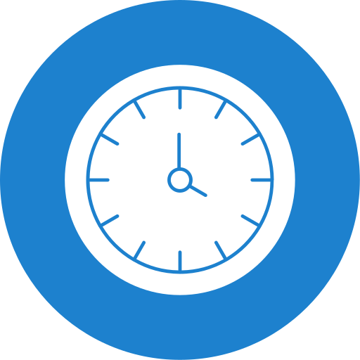 Time Generic color fill icon