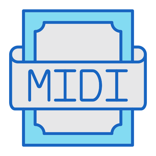 midi icono gratis