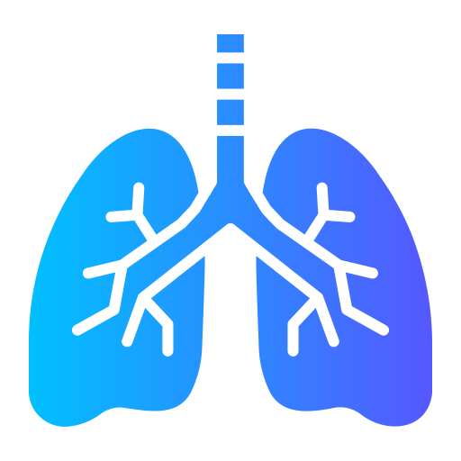 Lungs Generic gradient fill icon