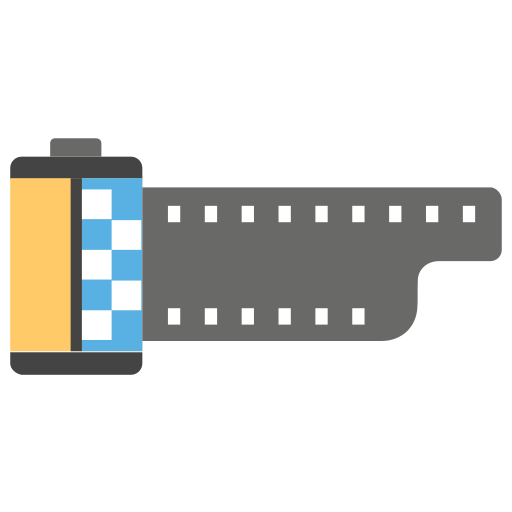 Film Reel Generic color fill icon