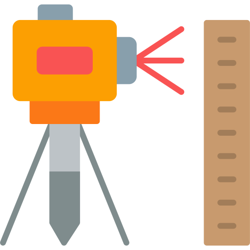 Laser level - Free electronics icons