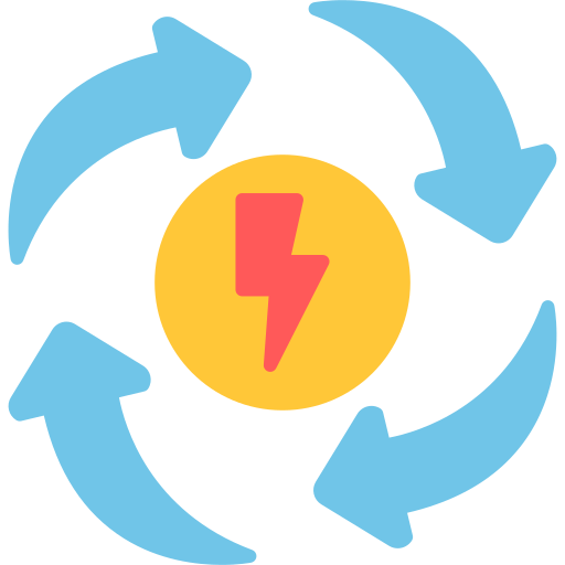 energía ecológica icono gratis