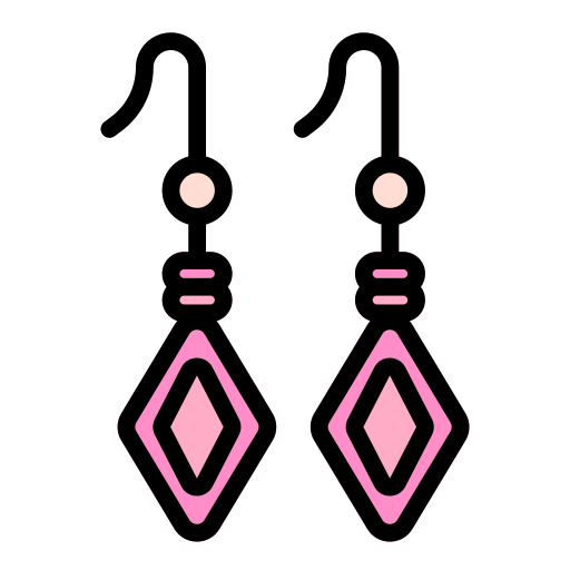 des boucles d'oreilles Icône gratuit