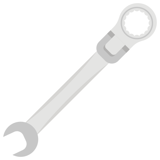 llave inglesa icono gratis