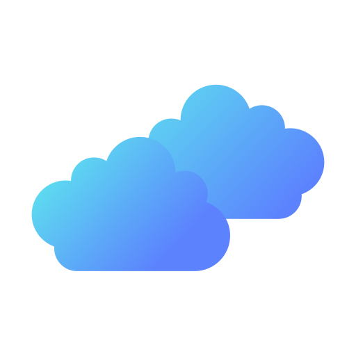 Cloudy Generic gradient fill icon