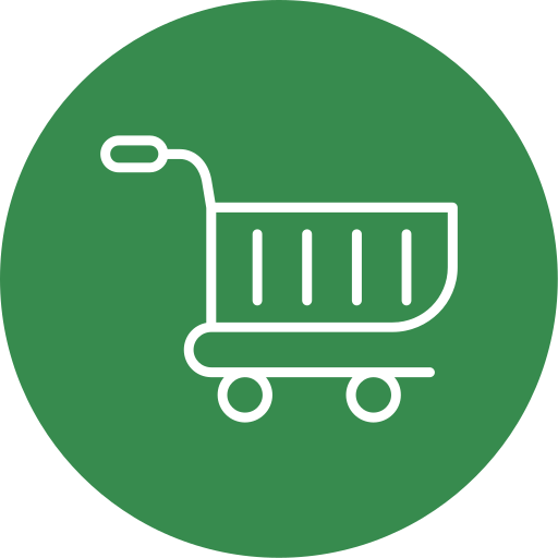 carrinho de compras grátis ícone