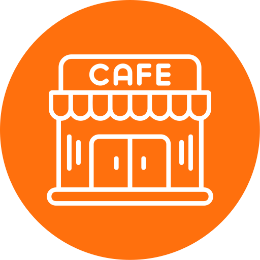 cafetería icono gratis