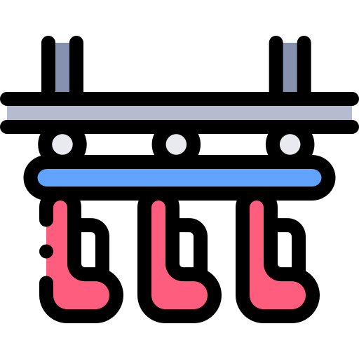 montaña rusa icono gratis