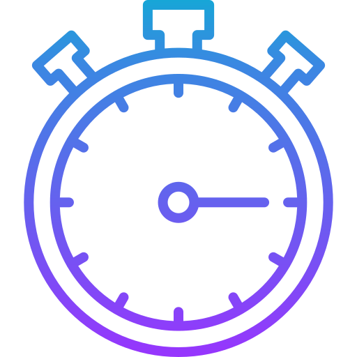 Stopwatch Generic gradient outline icon