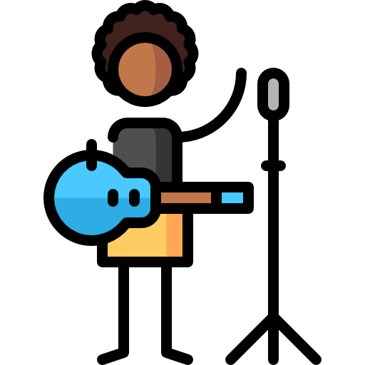 músico icono gratis