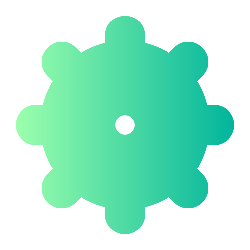 engranaje de metal icono gratis