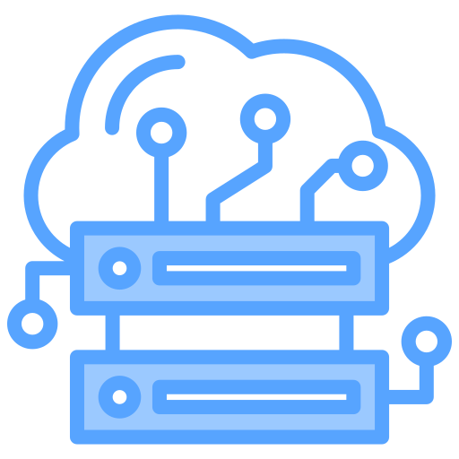 servidor en la nube icono gratis