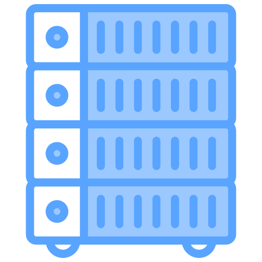 Server Generic color lineal-color icon