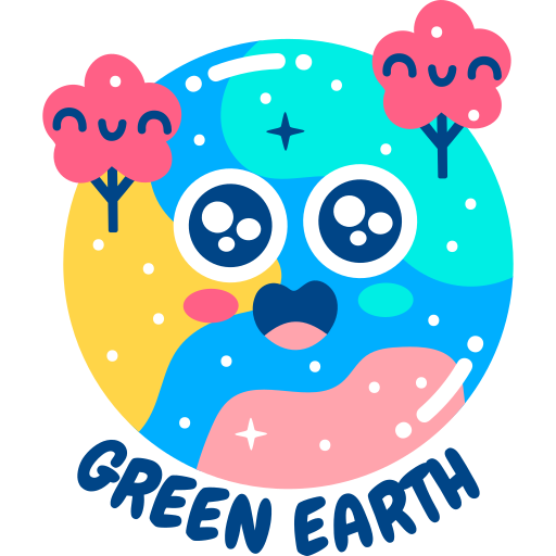 Green Earth Stickers Free Ecology And Environment Stickers