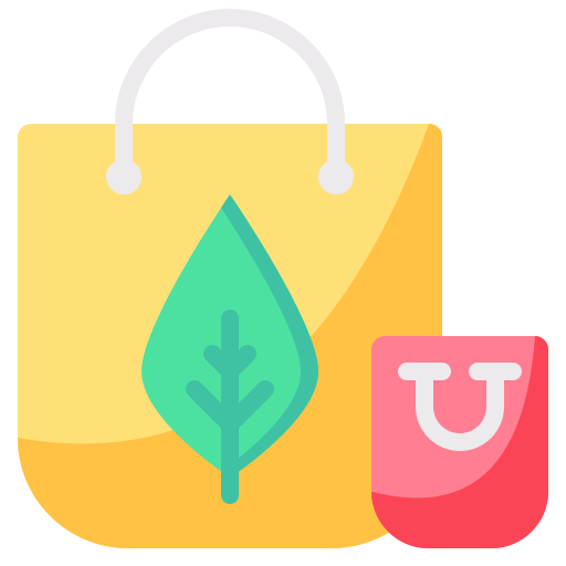 bolsa ecológica icono gratis