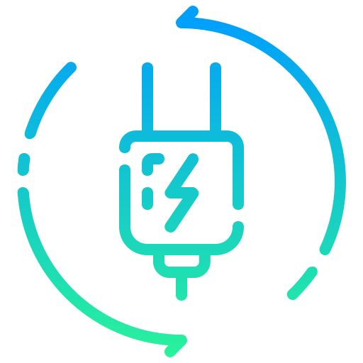 Save energy Generic gradient outline icon