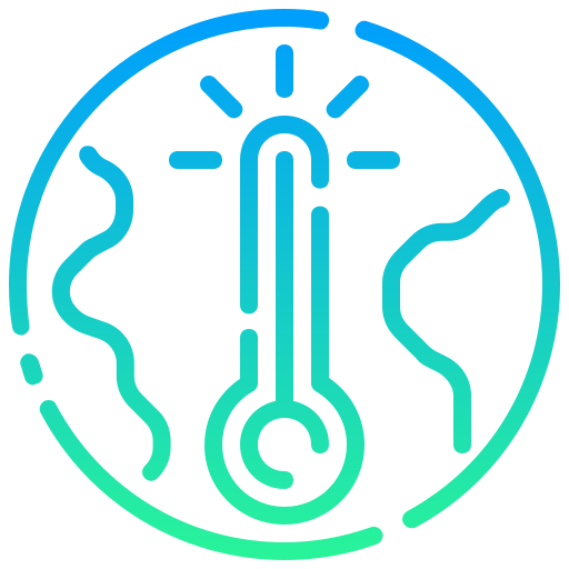 calentamiento global icono gratis
