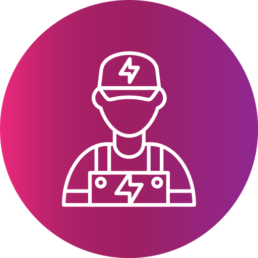 Электрик бесплатно иконка Электрик бесплатно иконка