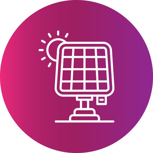 panel solar icono gratis