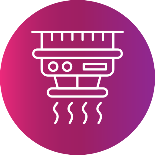 detector de humo icono gratis