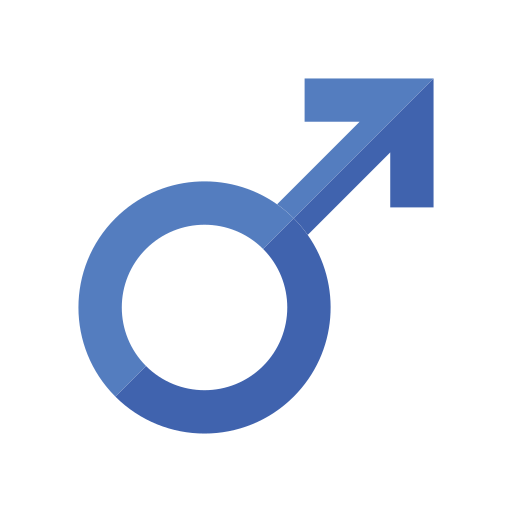 Male Generic color fill icon