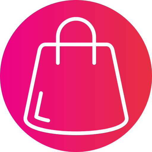 Shopping bag Generic gradient fill icon