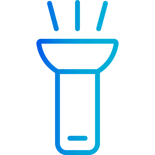 Flashlight free icon