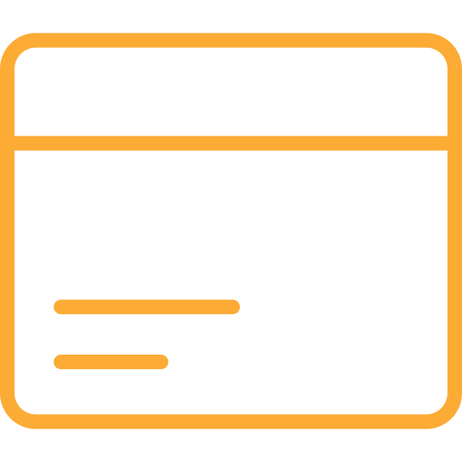 Debit card free icon