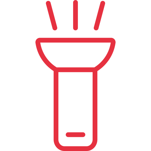 Flashlight free icon