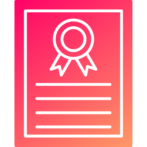 certificado grátis ícone certificado grátis ícone