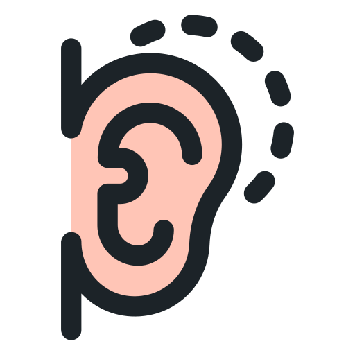 Otoplastia icono gratis