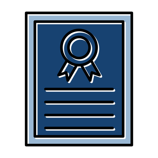 certificado grátis ícone certificado grátis ícone