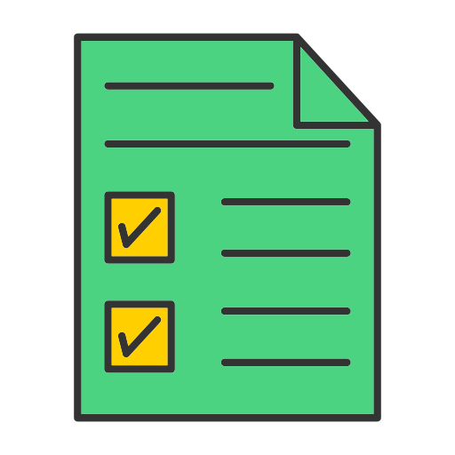 Checklist Generic color lineal-color icon