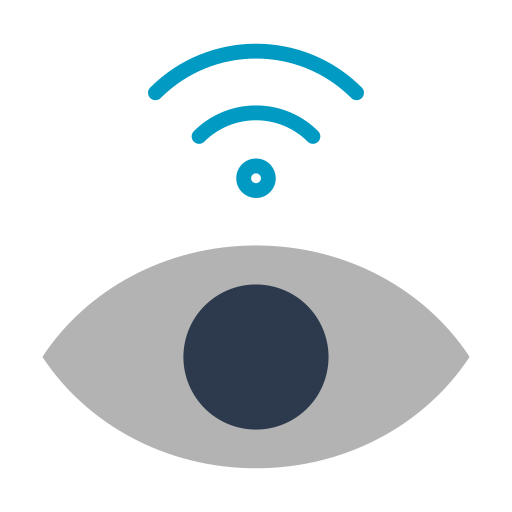 visión icono gratis