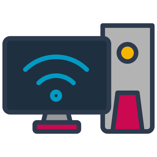 servidor wifi icono gratis