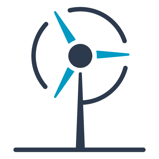 Wind turbine free icon Wind turbine free icon