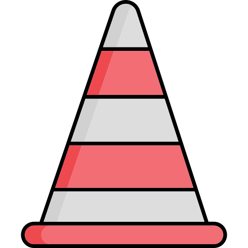 Cone Generic Color Lineal Color Icon