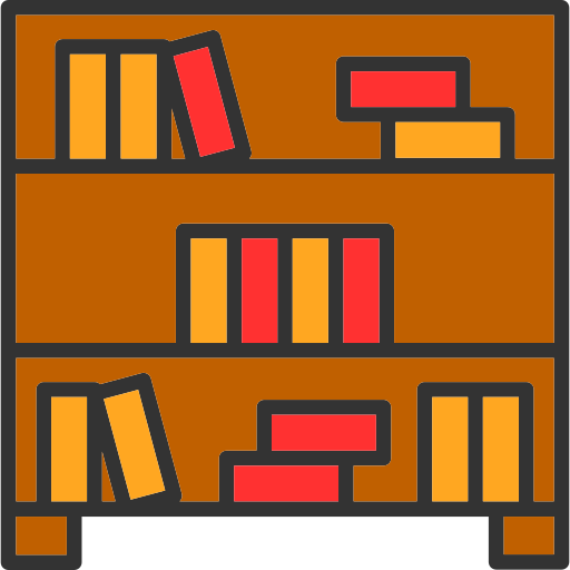 étagère à livres Icône gratuit étagère à livres Icône gratuit