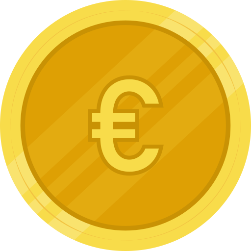 euro icono gratis