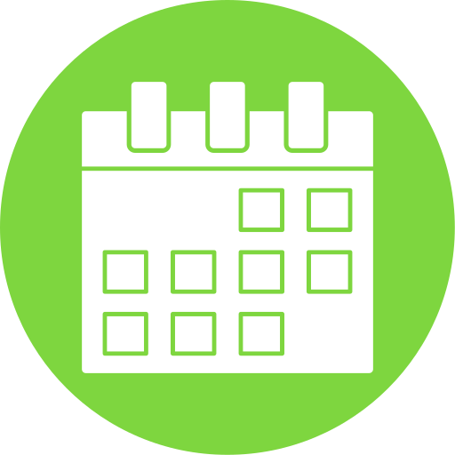 calendário grátis ícone