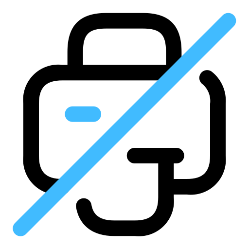 Printer free icon Printer free icon
